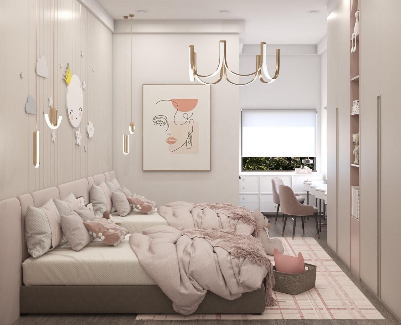 غرفة نوم أطفال