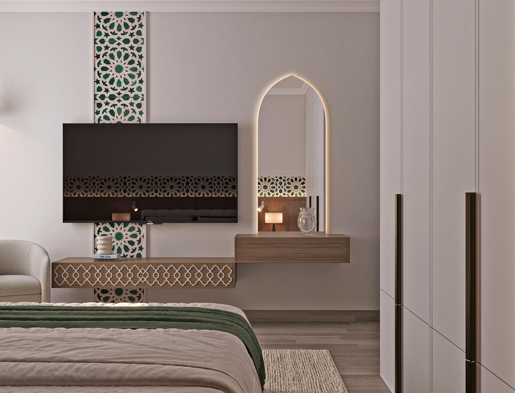 غرفة نوم فندقية