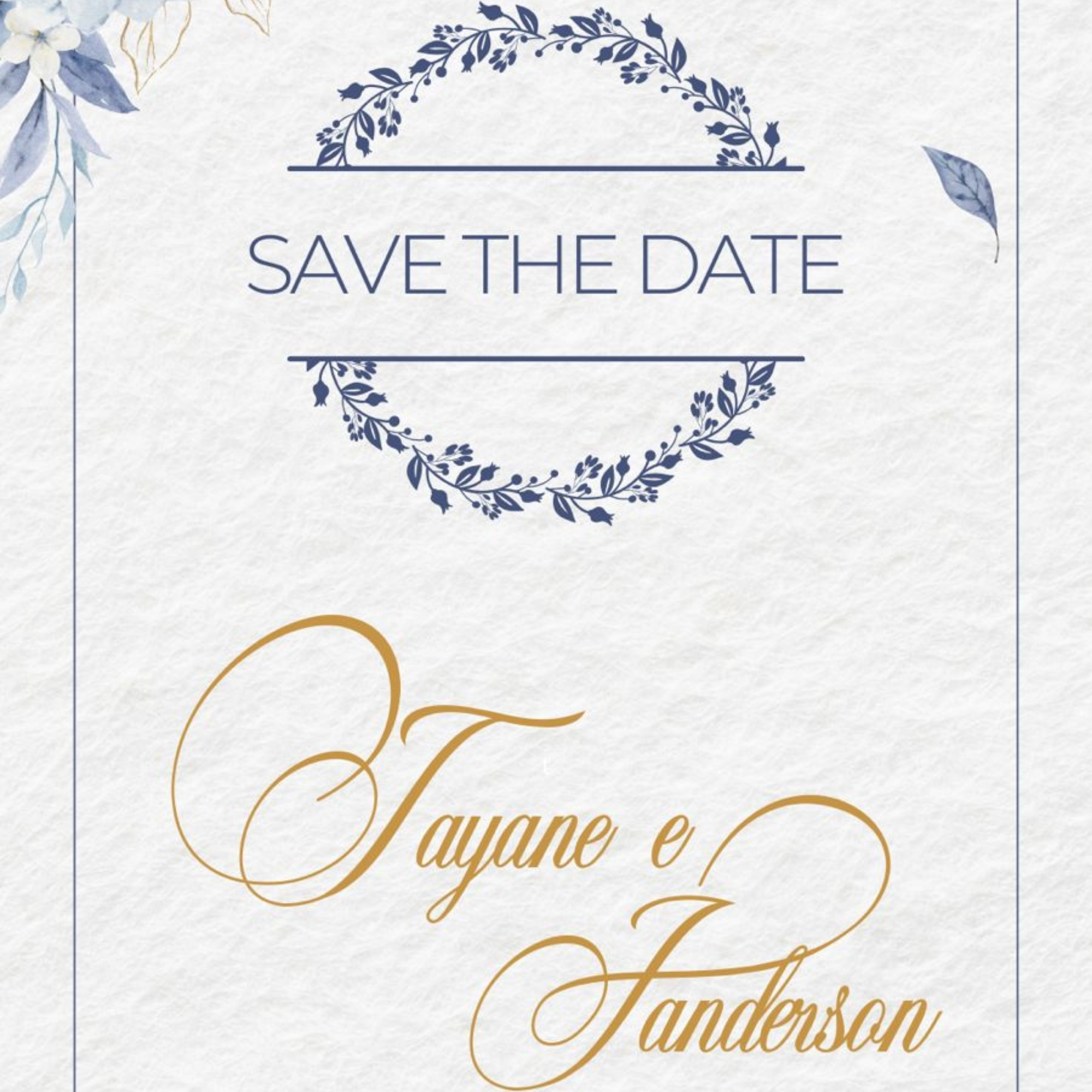 Save The Date em Imagem