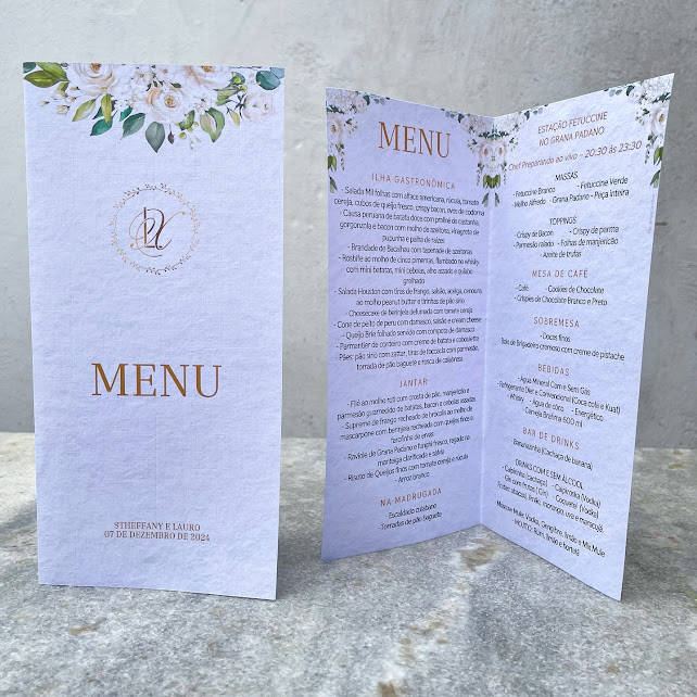 Menu Livreto
