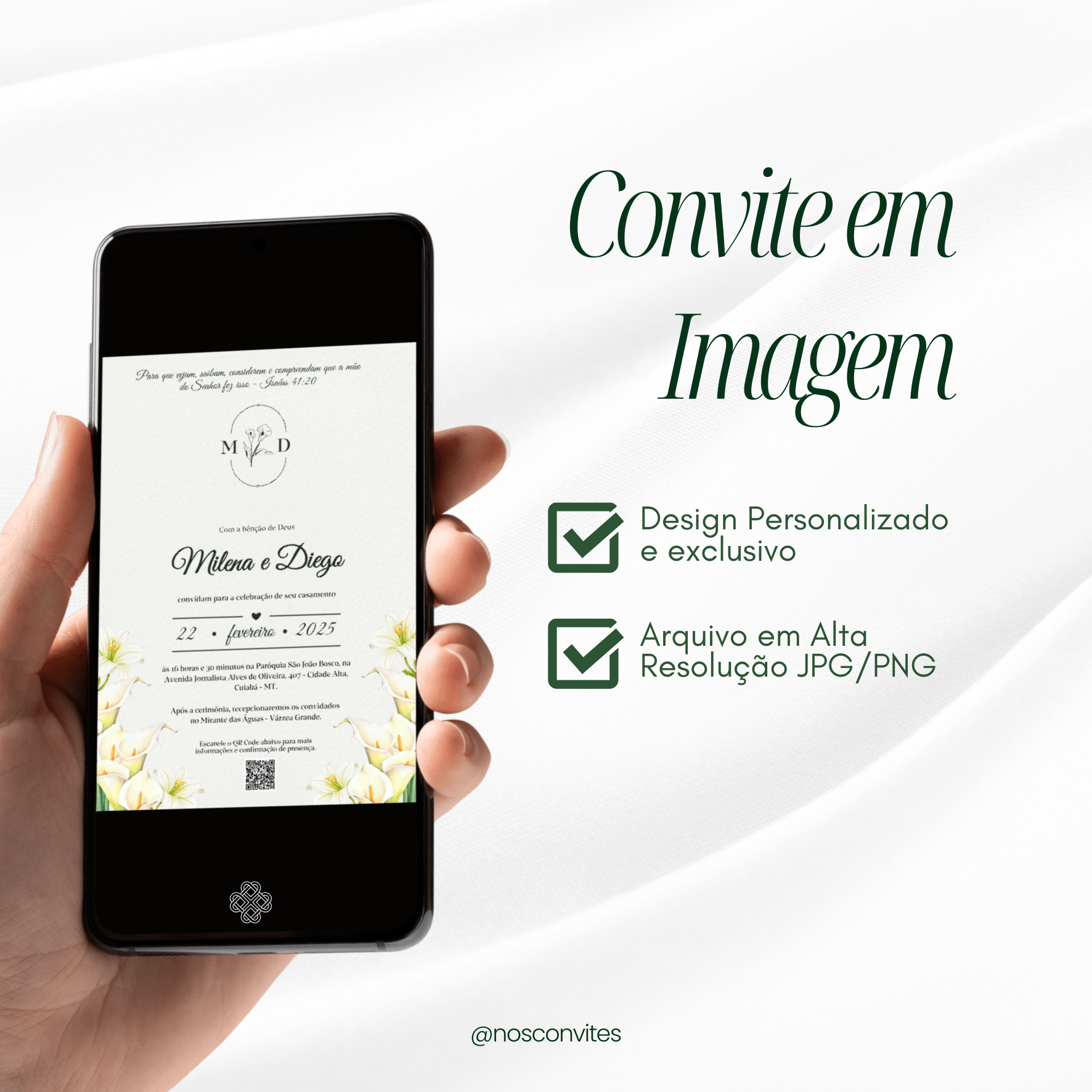 Convite Digital em Imagem