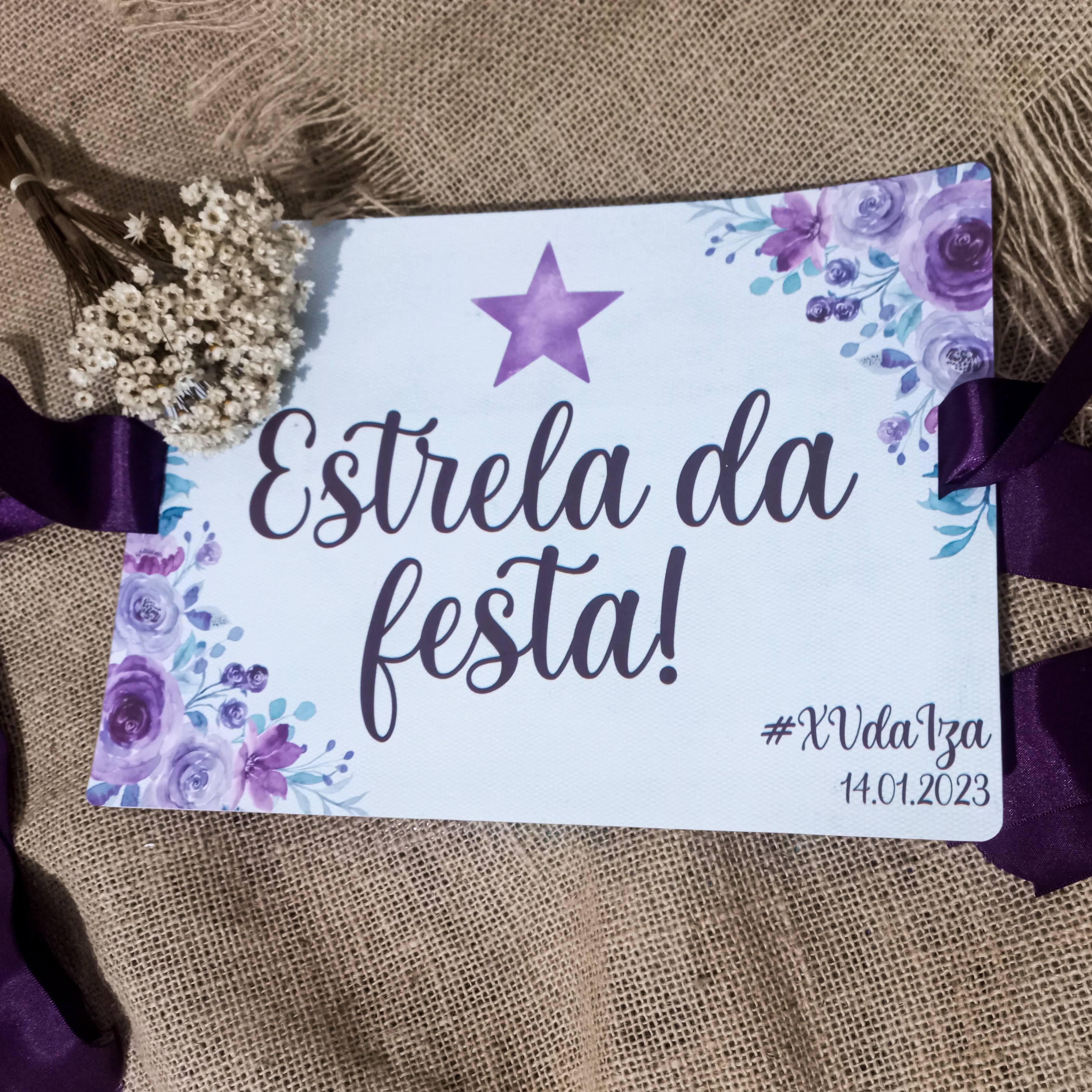 Placa para Cadeira