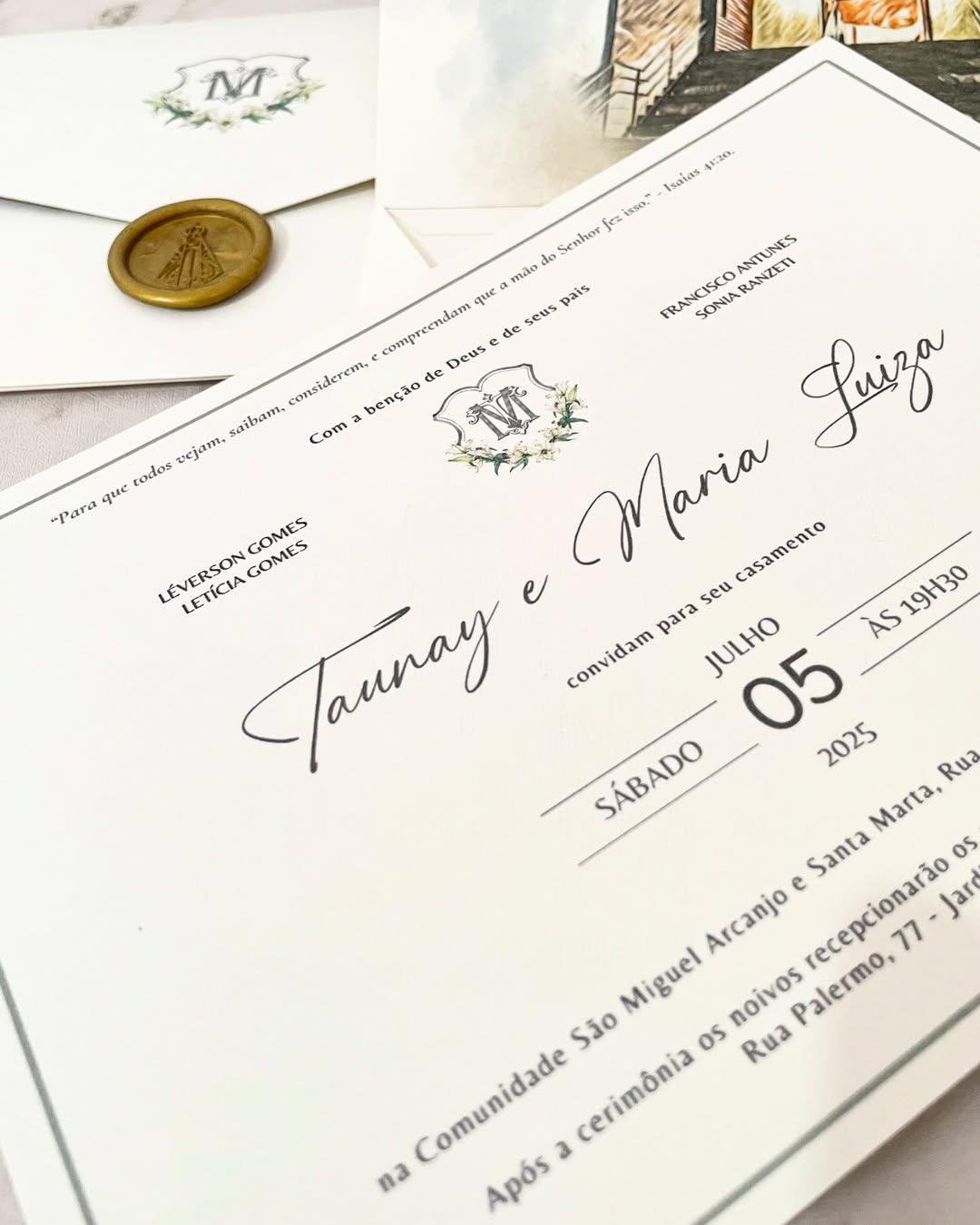 Convite Maria Luiza