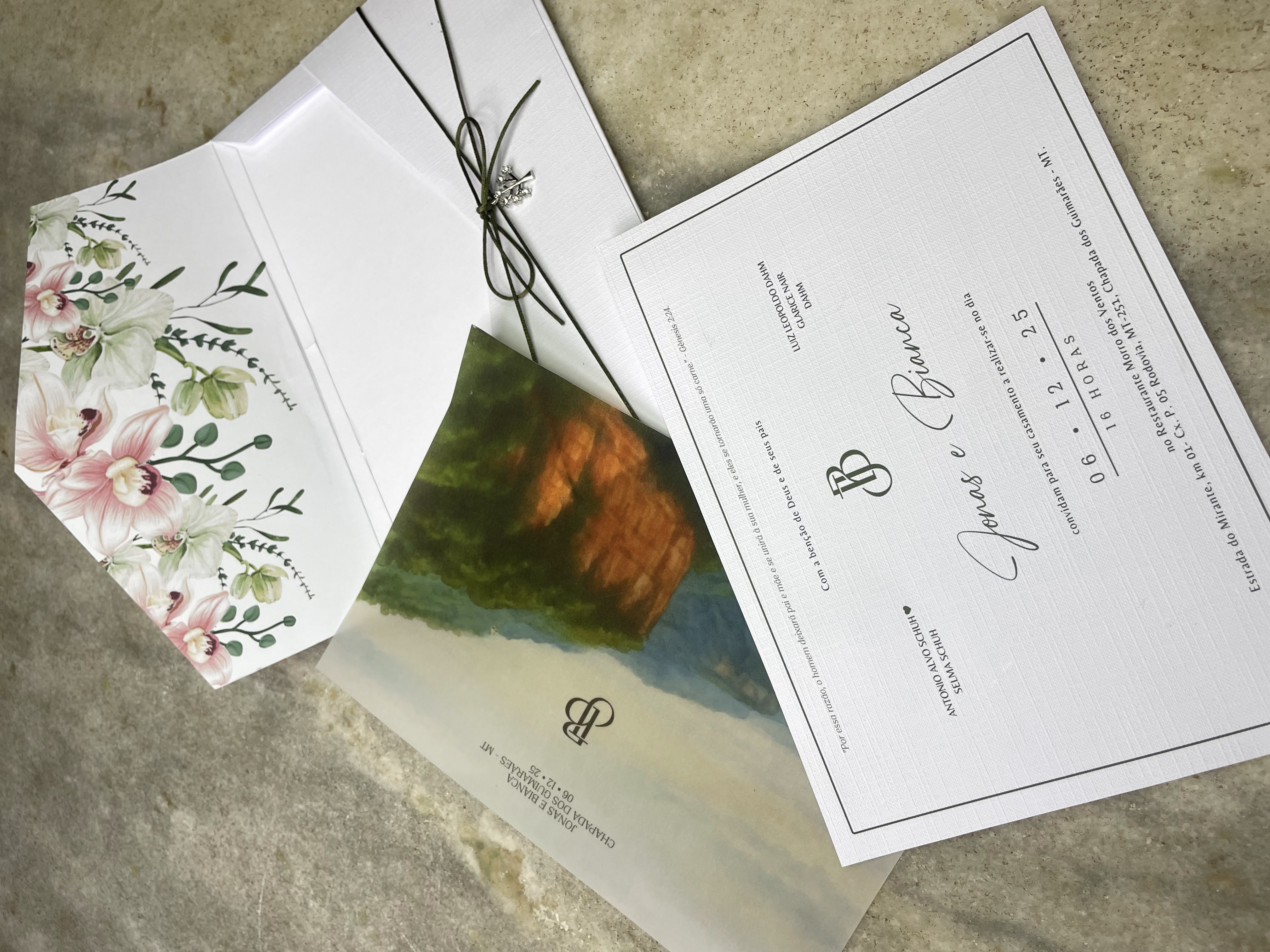Convite Bianca | Aquarela