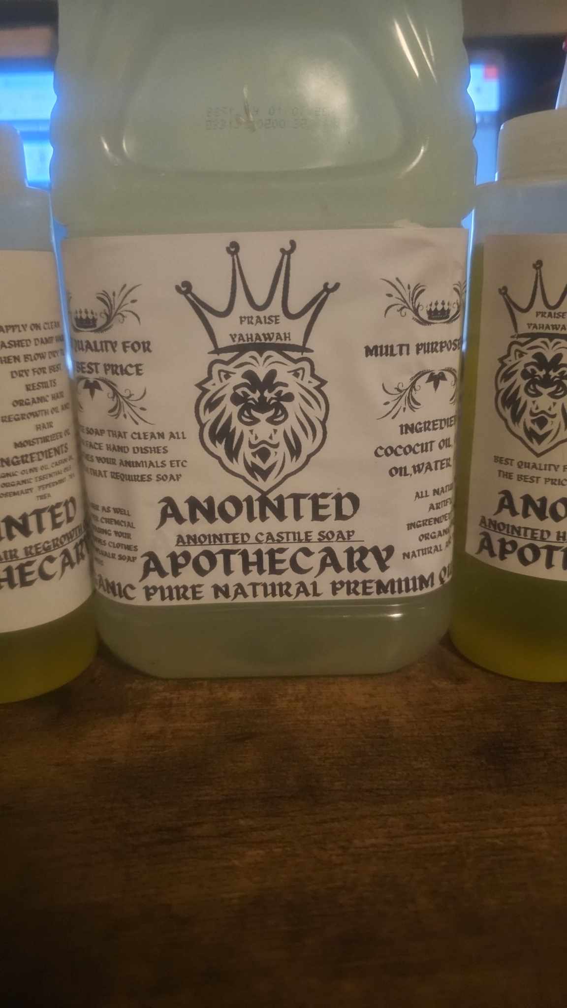 Anointed Aloe Castile Soap 64oz