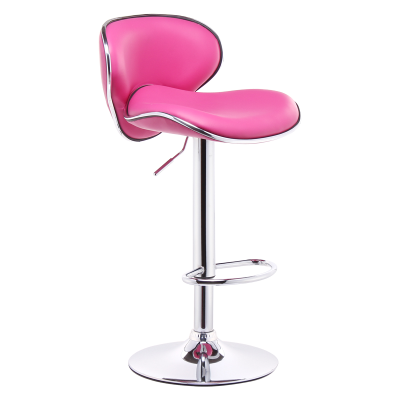 Modern Pink Bar Stool