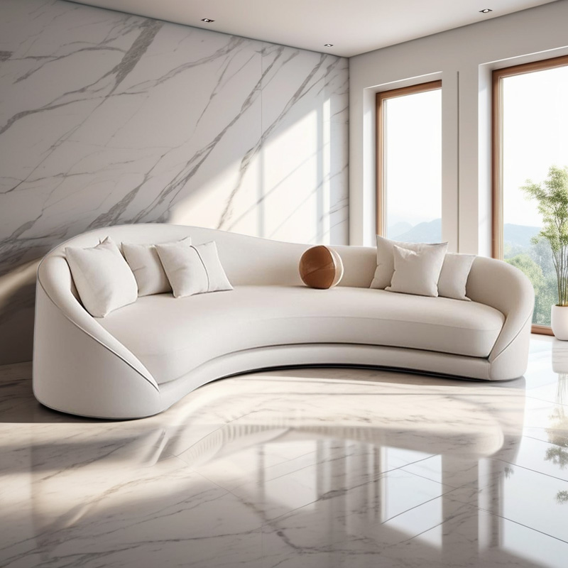 Modern Curved Sofa