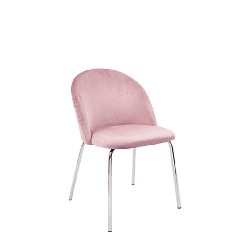 Pink Velvet Chair