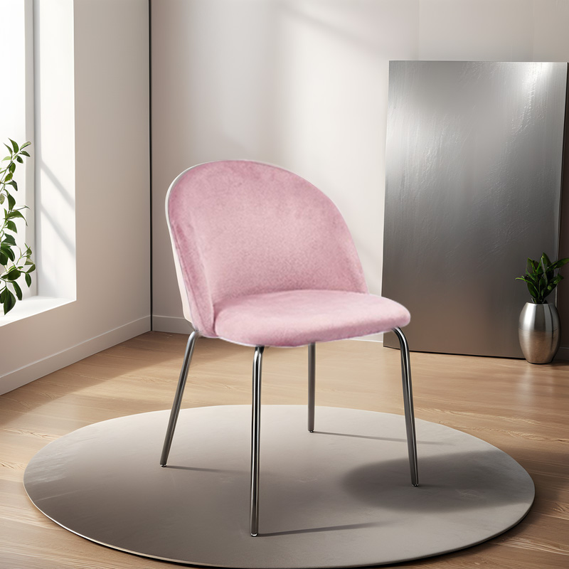 Pink Velvet Chair