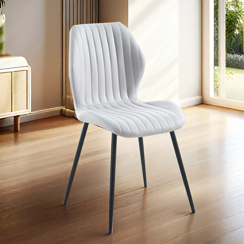 Modern Grey Upholstered Chair