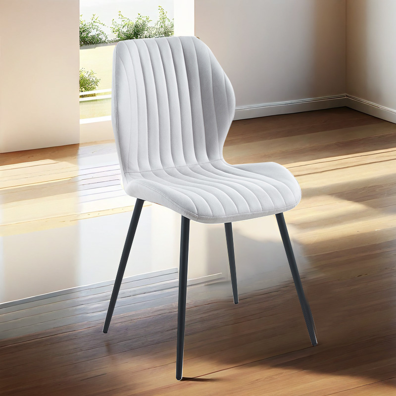 Modern Grey Upholstered Chair