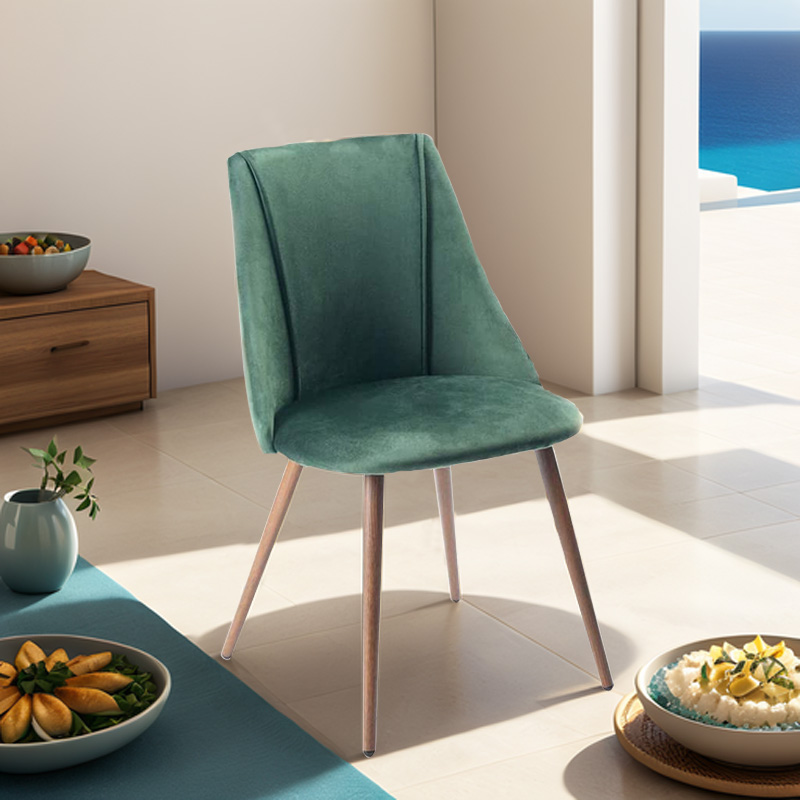 Elegant Green Dining Chair
