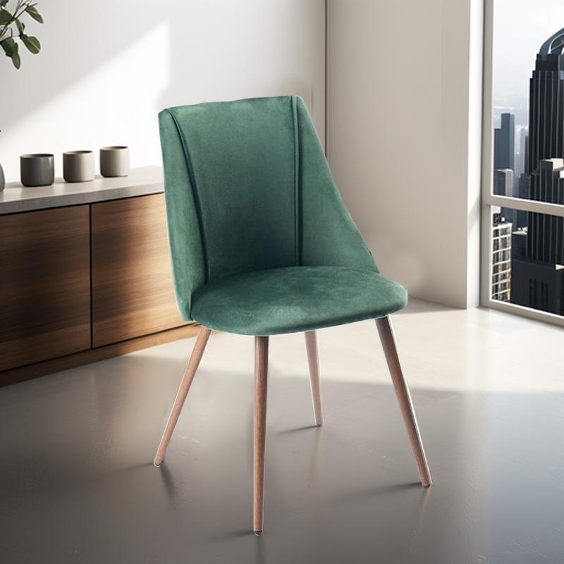 Elegant Green Dining Chair