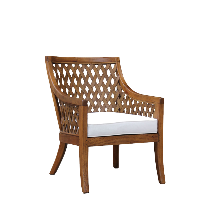 Wooden Accent Chair