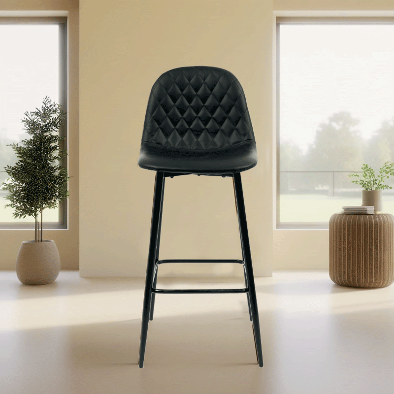 Black Bar Stool