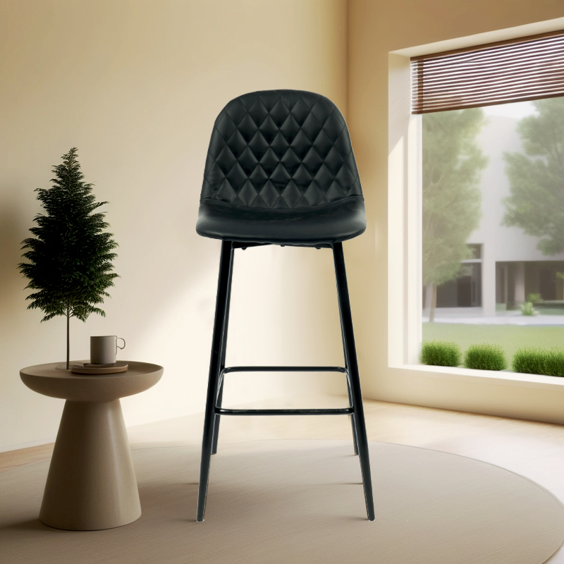 Black Bar Stool
