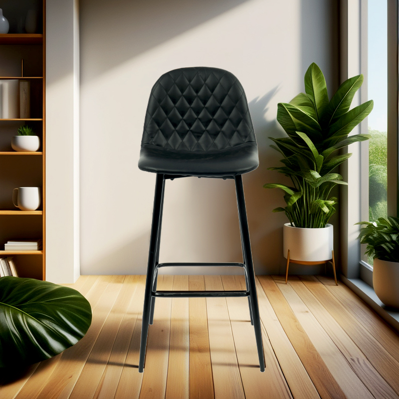 Black Bar Stool
