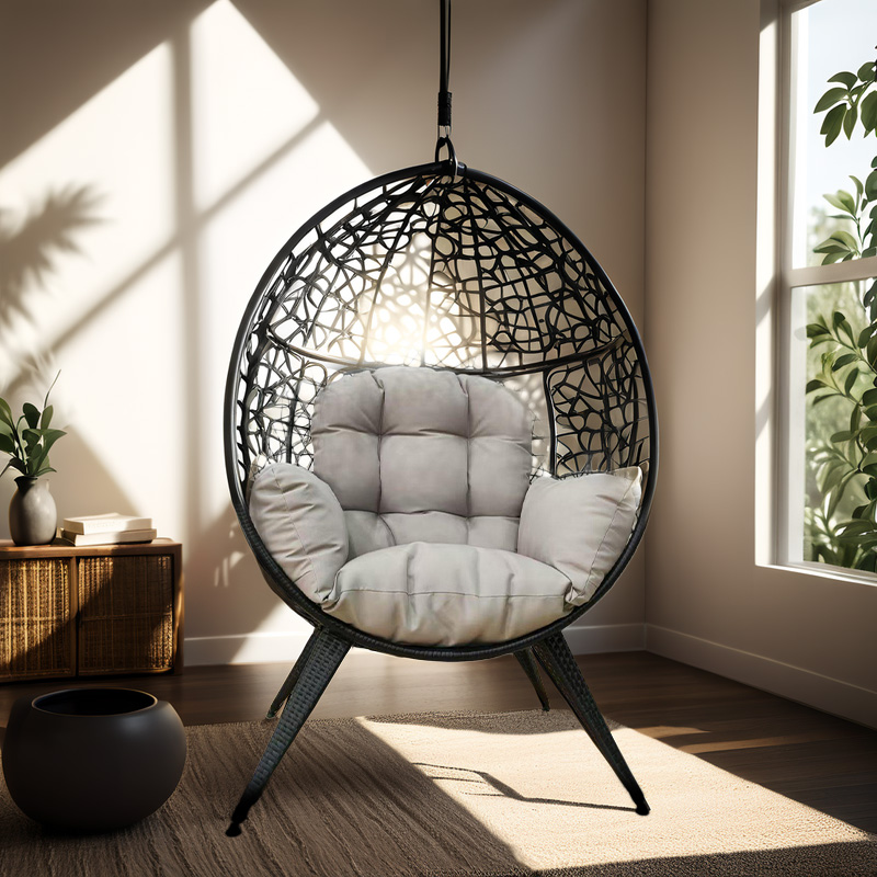 Egg-Shaped Outdoor Chair