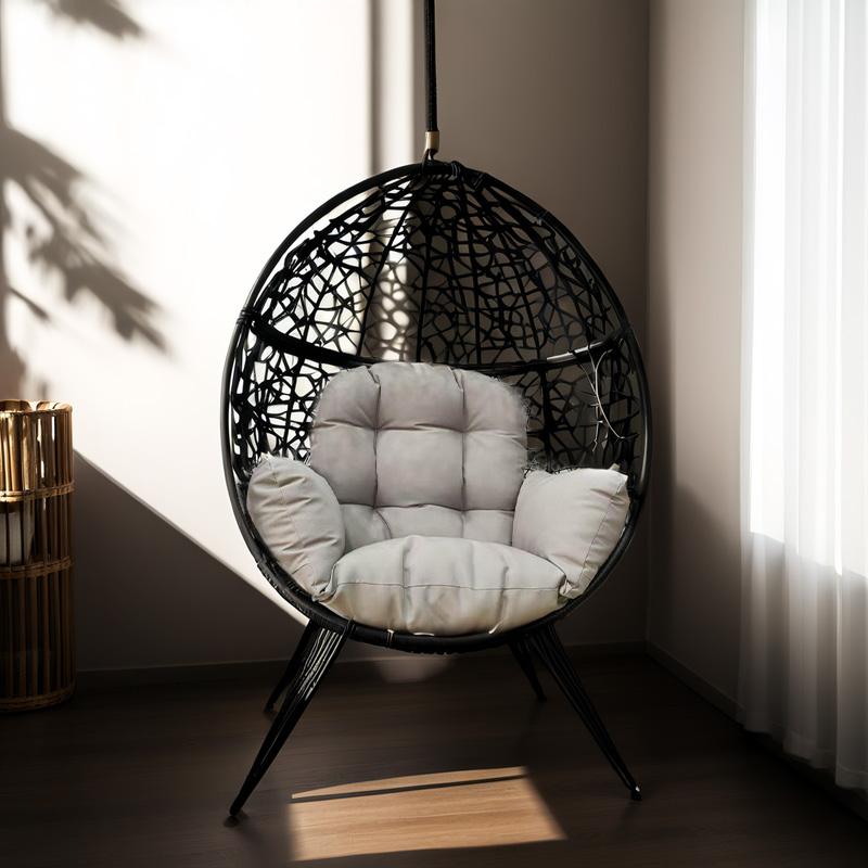 Egg-Shaped Outdoor Chair