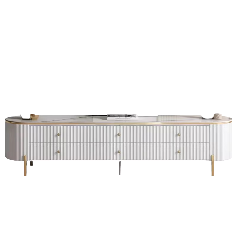 Modern White Credenza