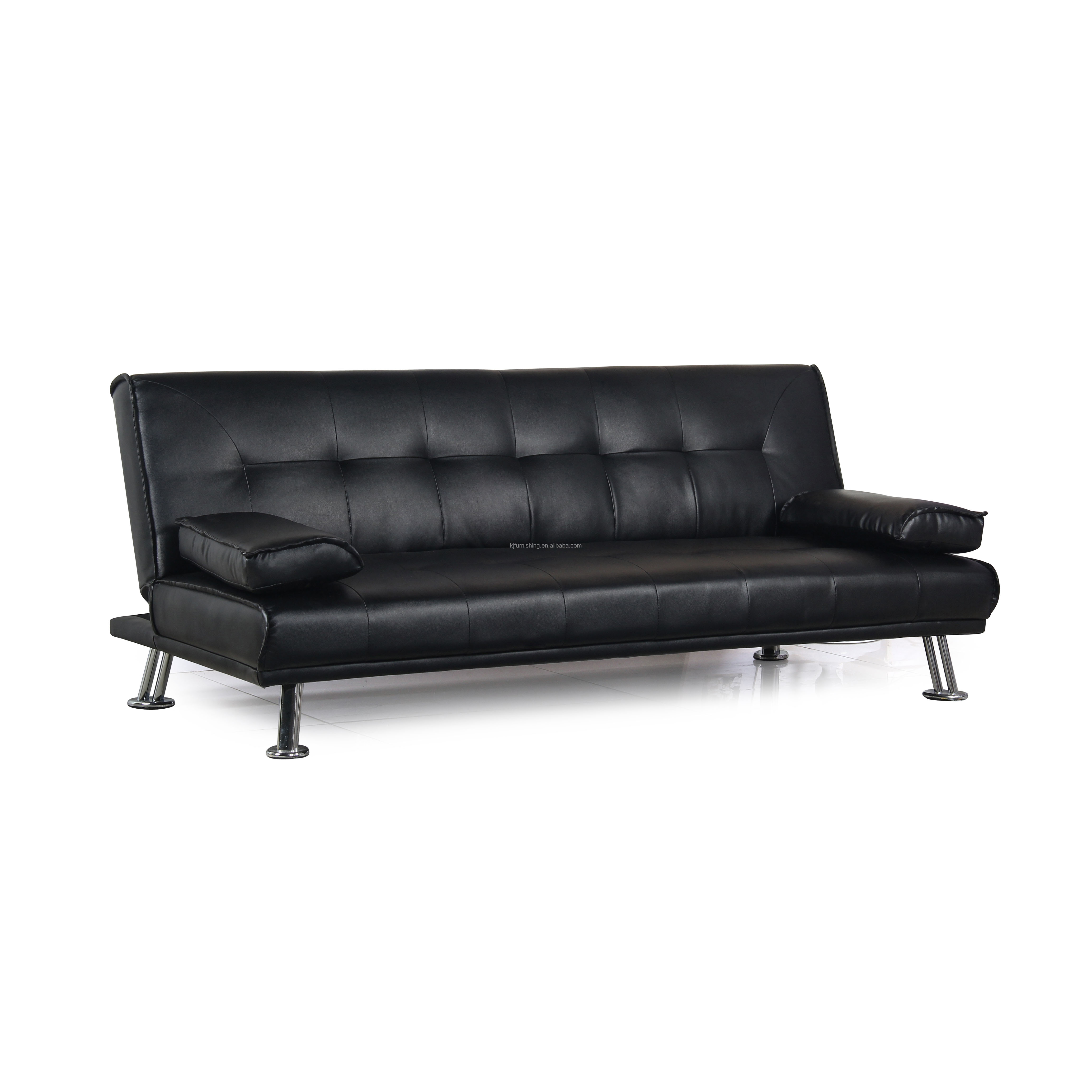 Black Leather Sofa