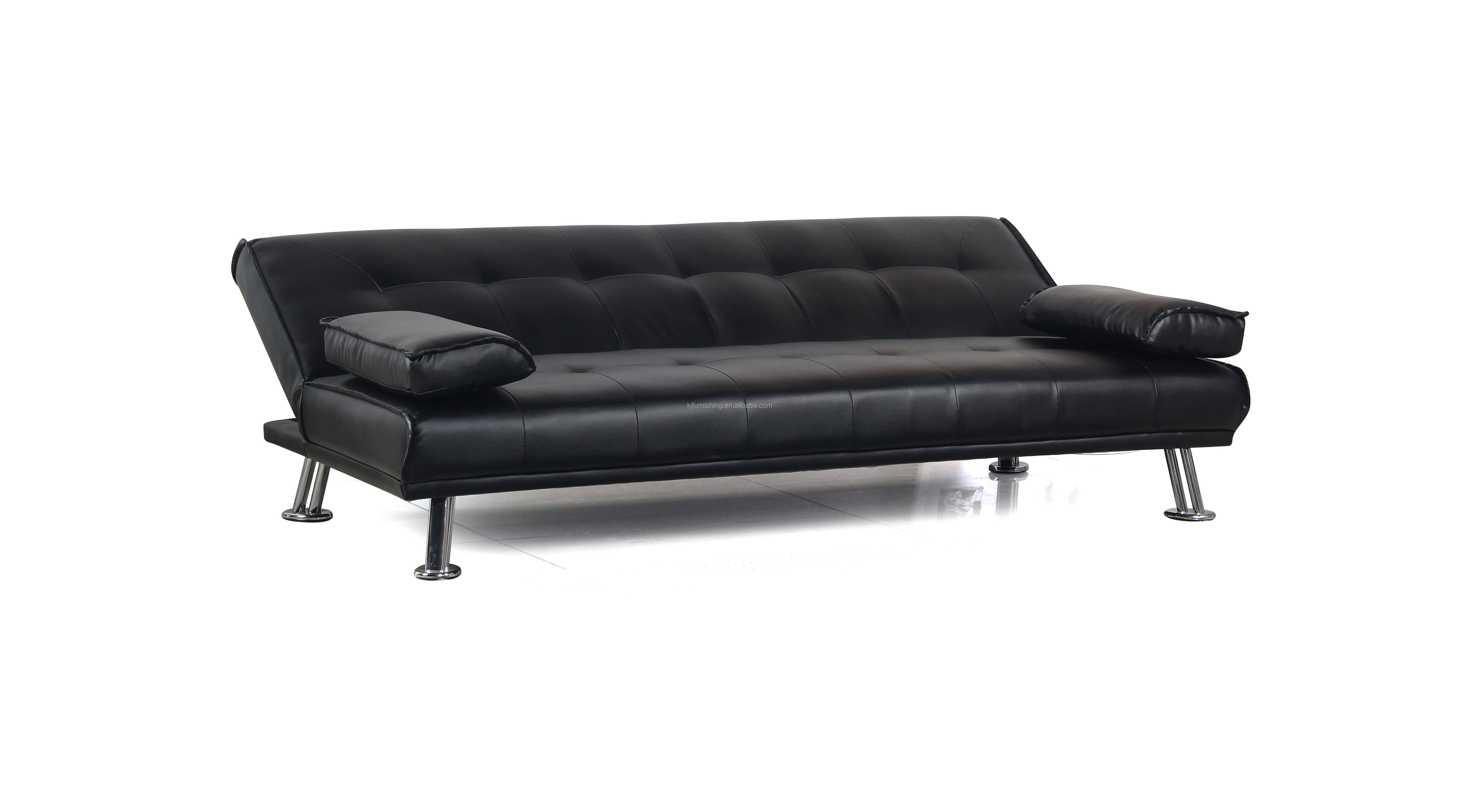 Black Leather Sofa