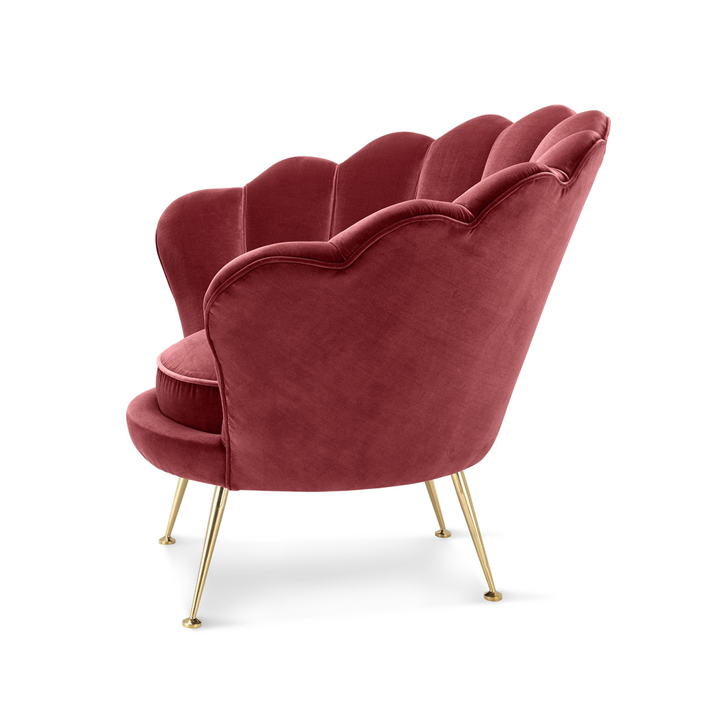 Elegant Velvet Armchair