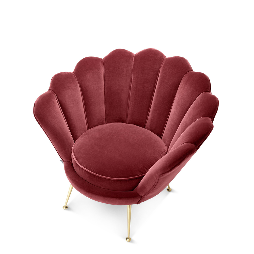 Elegant Velvet Armchair