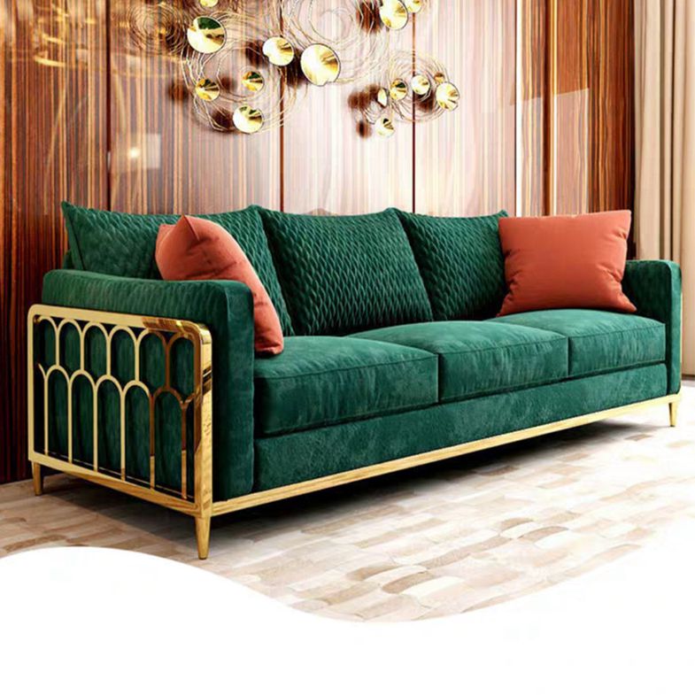 Luxurious Green Sofa