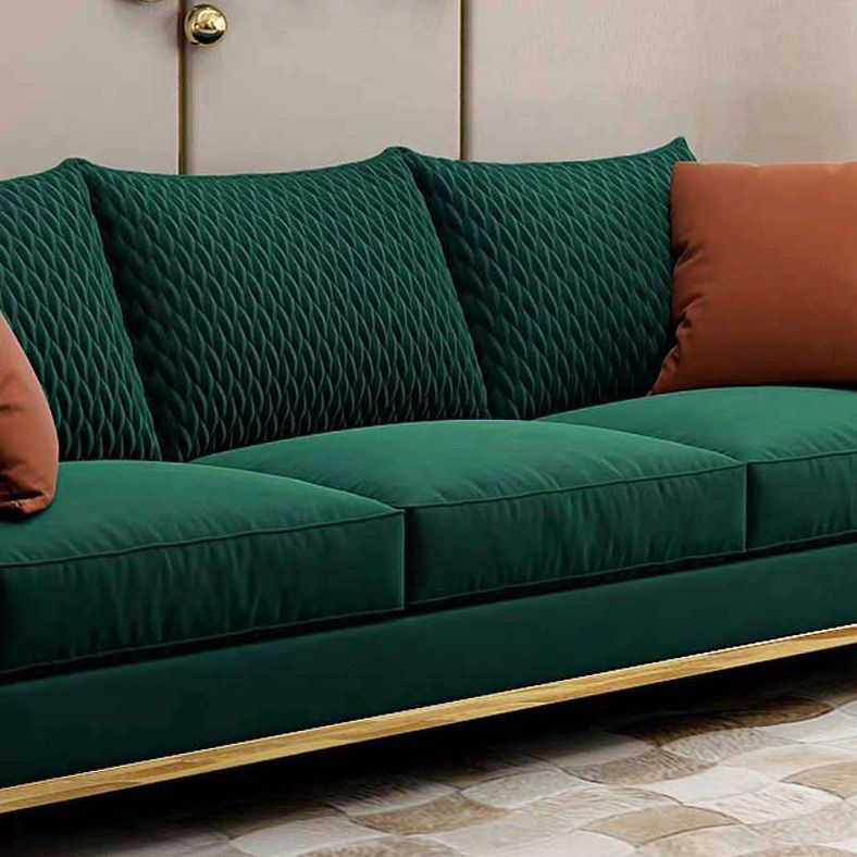 Luxurious Green Sofa