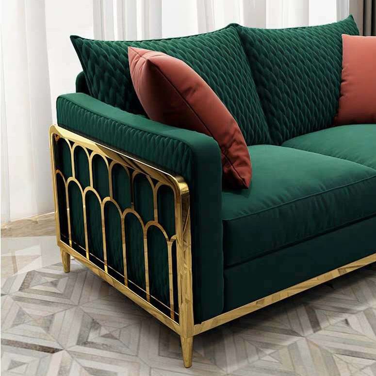 Luxurious Green Sofa