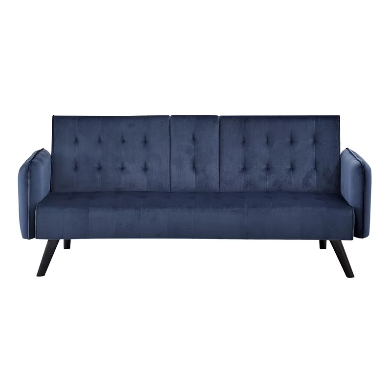 Navy Blue Convertible Sofa