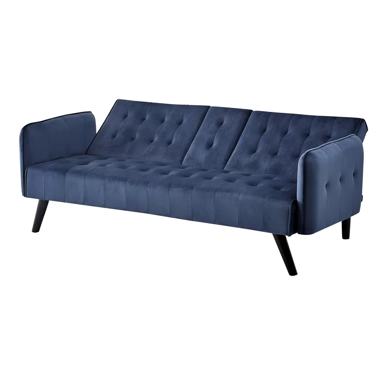 Navy Blue Convertible Sofa