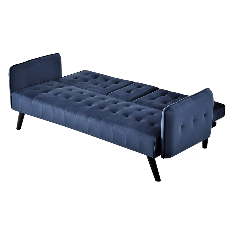 Navy Blue Convertible Sofa