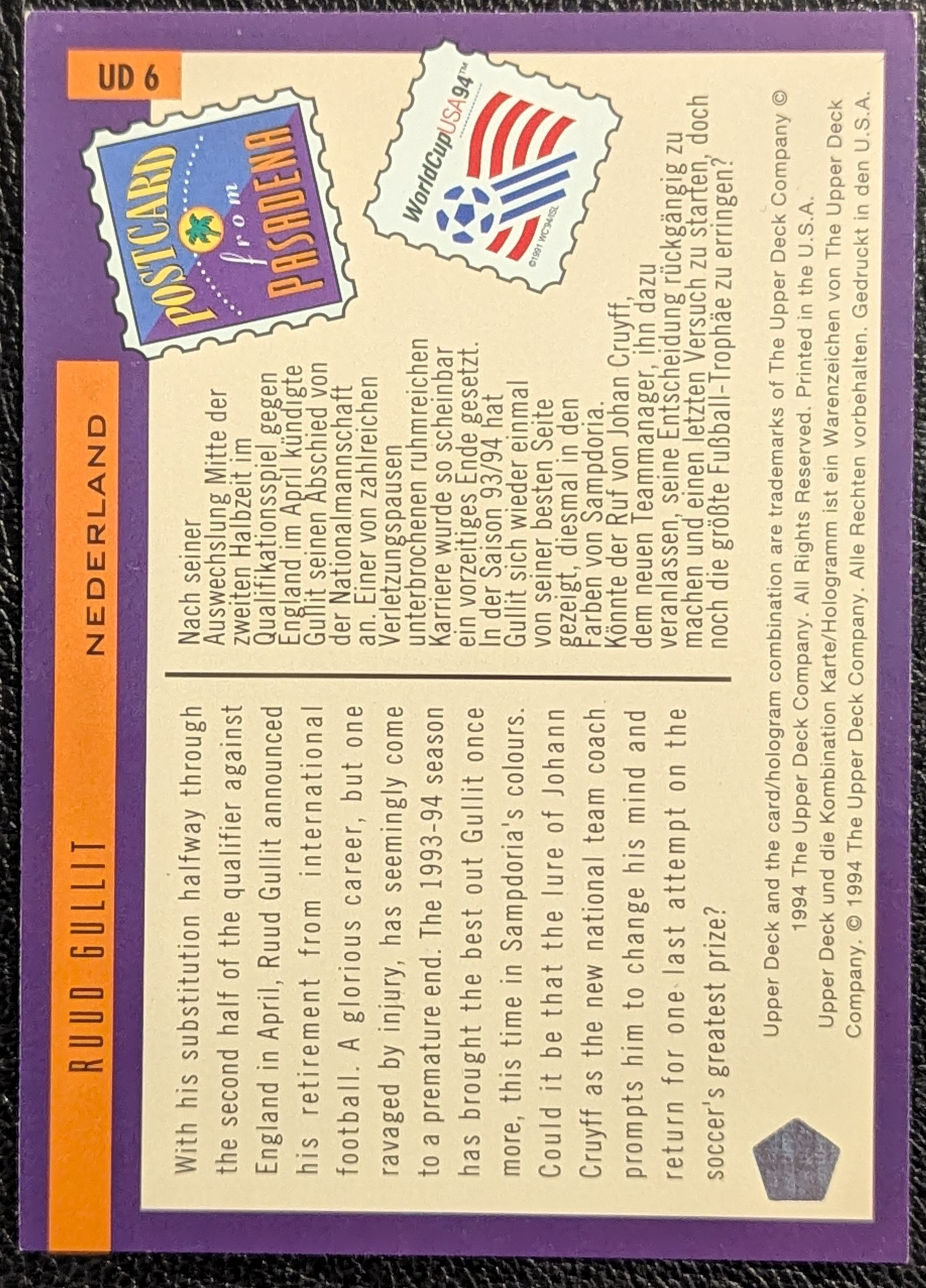 Ruud Gullit (1993/94)