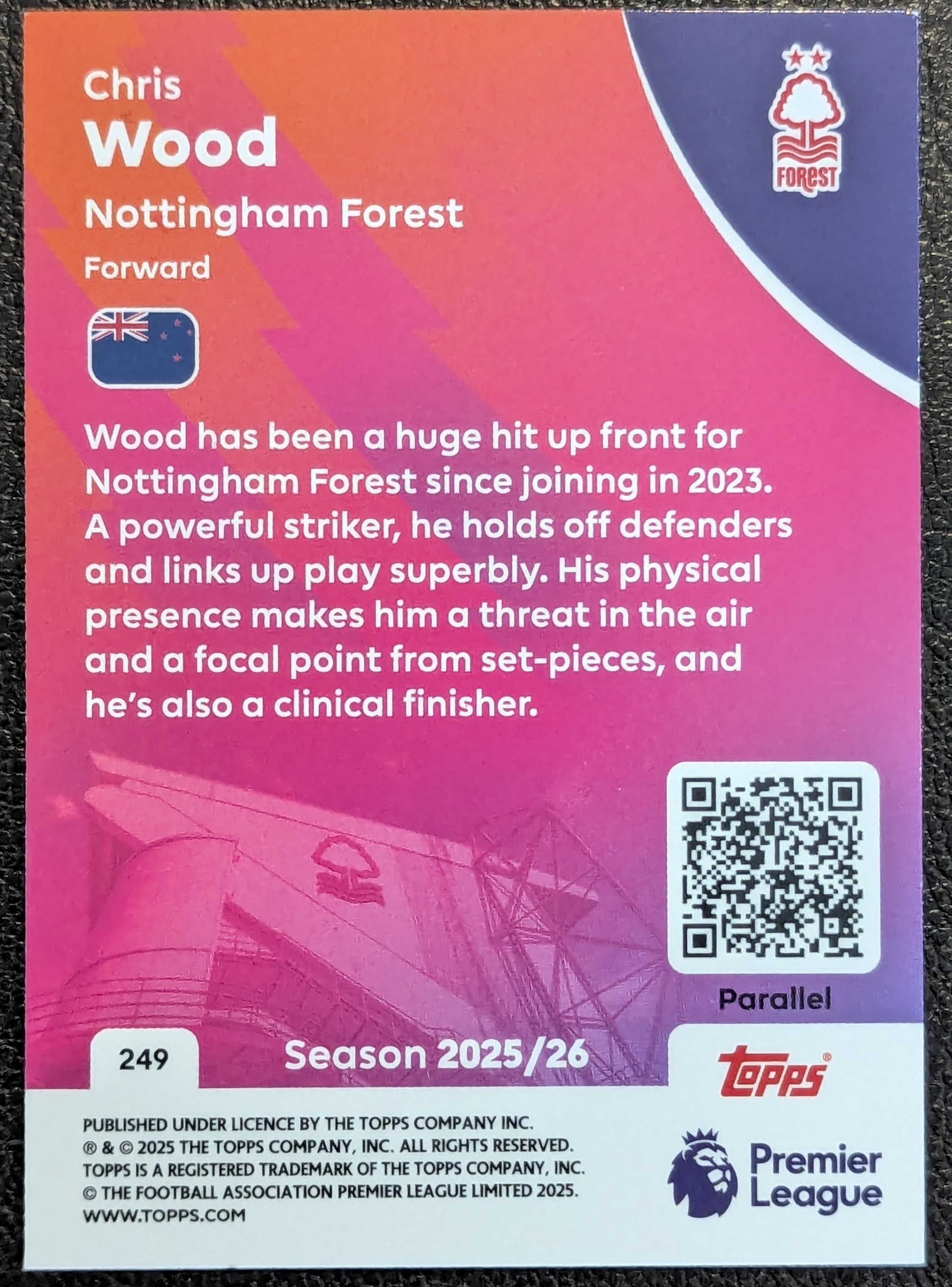 Chris Wood (2025/26)