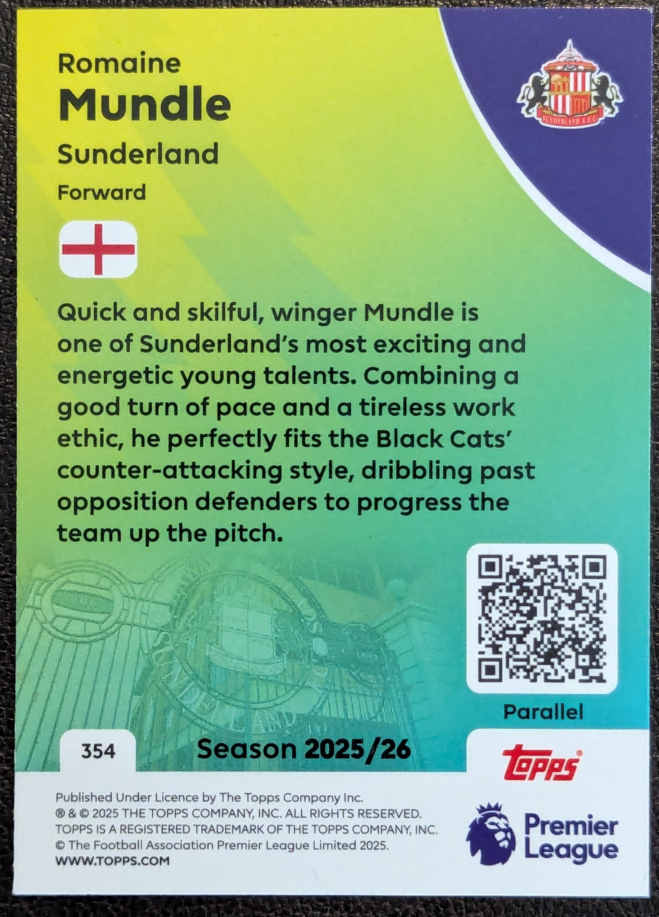 Romaine Mundle (2025/26)