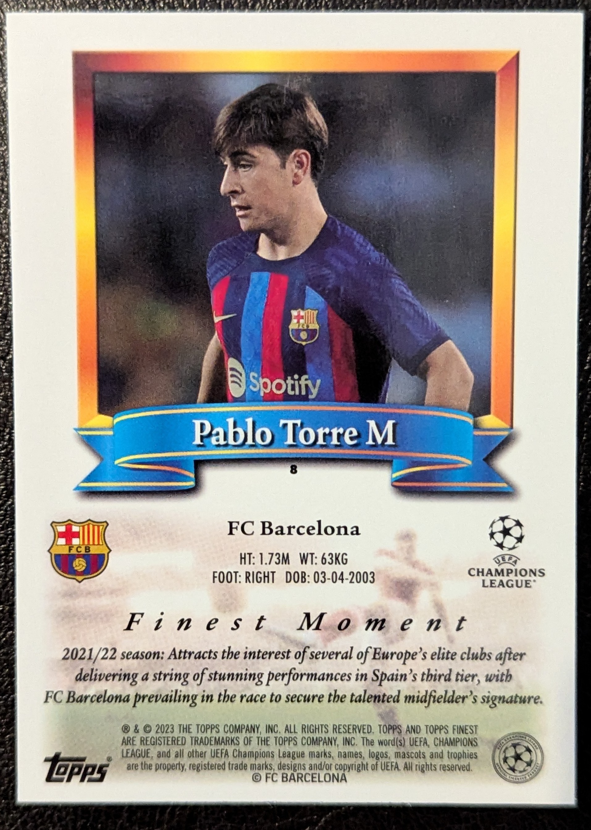 Pablo Torre (2022/23)