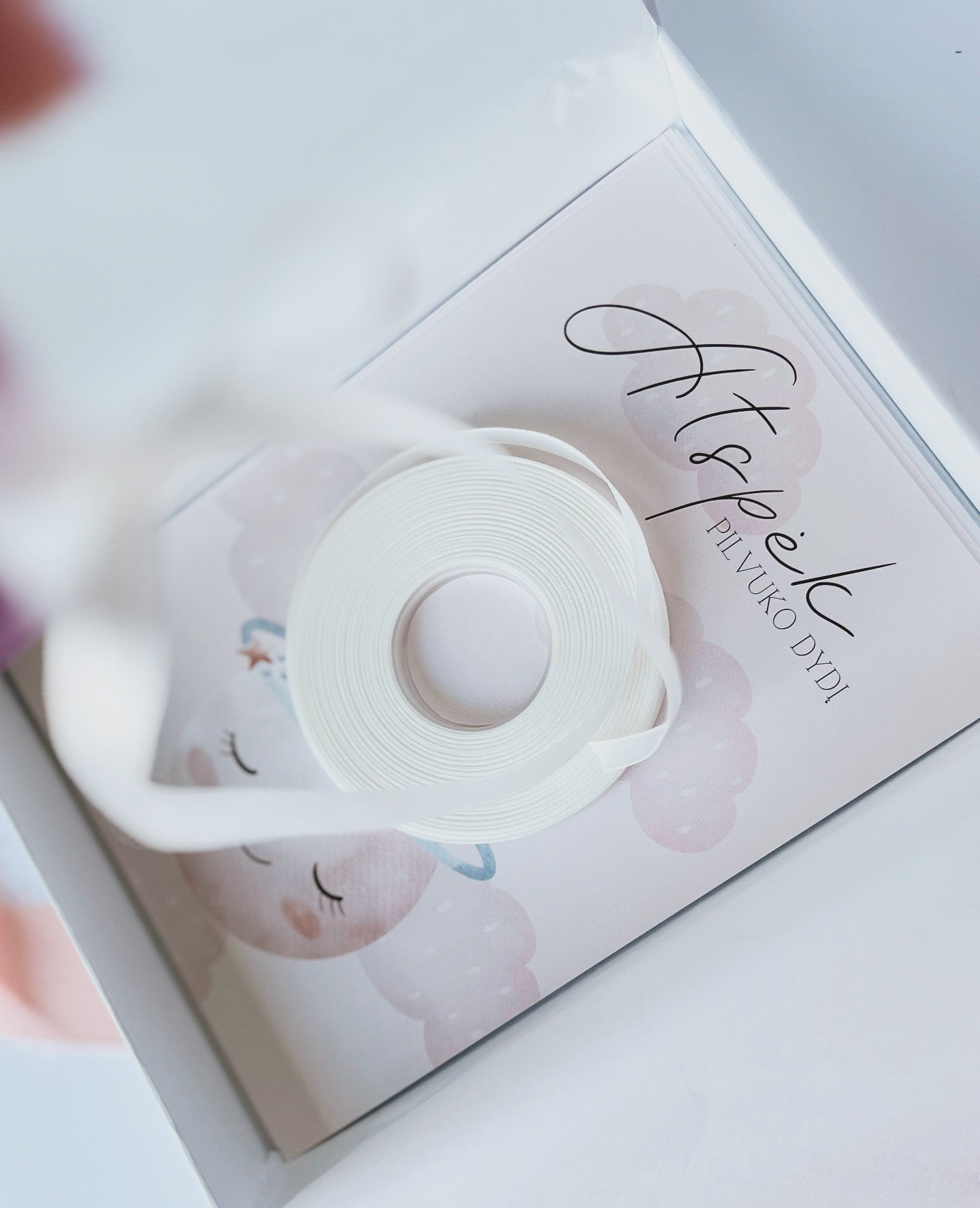 Žaidimų kortelės Kūdikio sutiktuvėms On Planet Pink