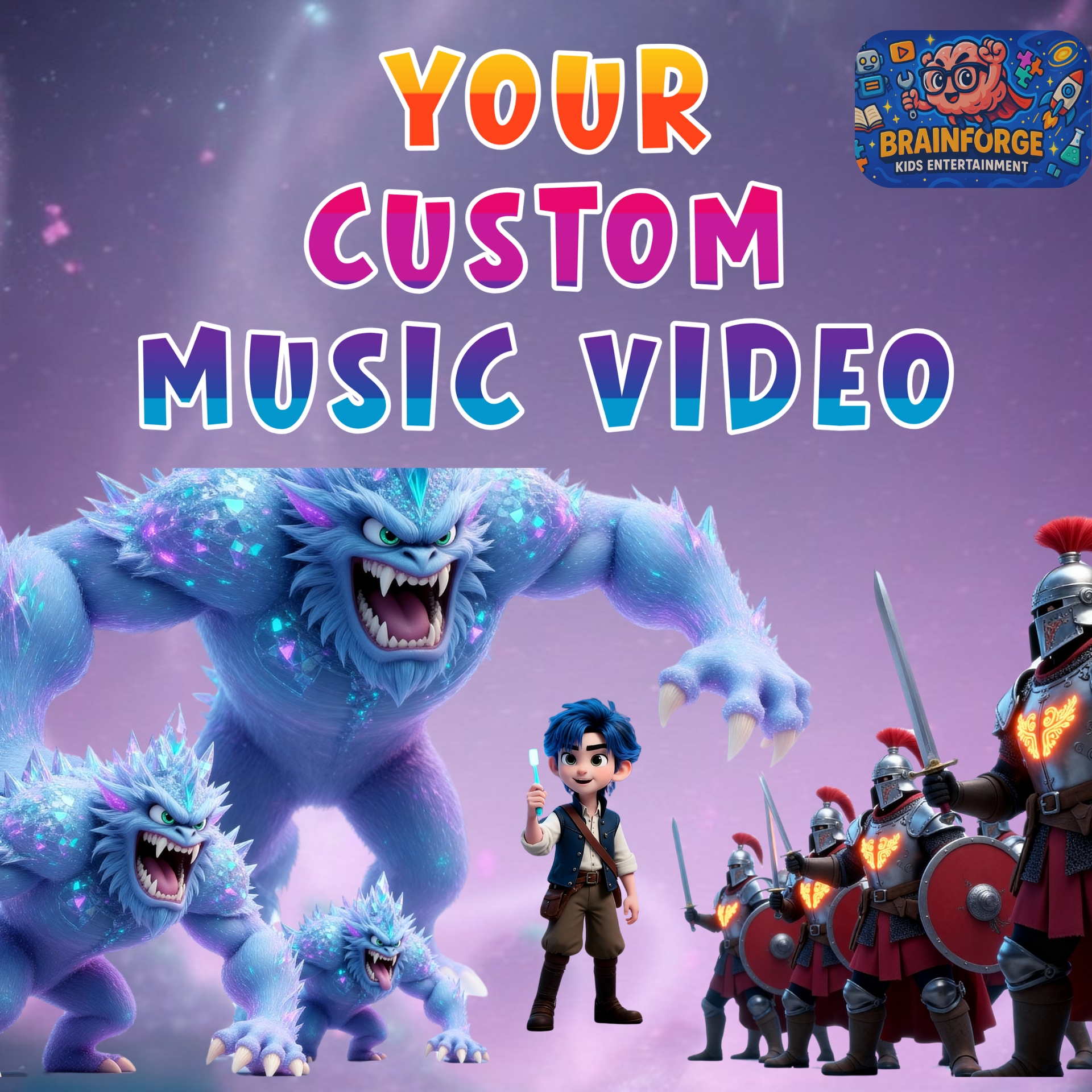 Custom Song & Animated Music Video Gift | Personalized Storytelling
