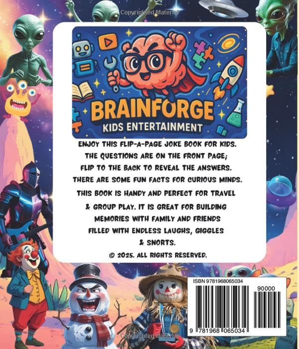 Flip for Laughs - Kids Jokes & Riddles - Weird & Wacky Edition: 