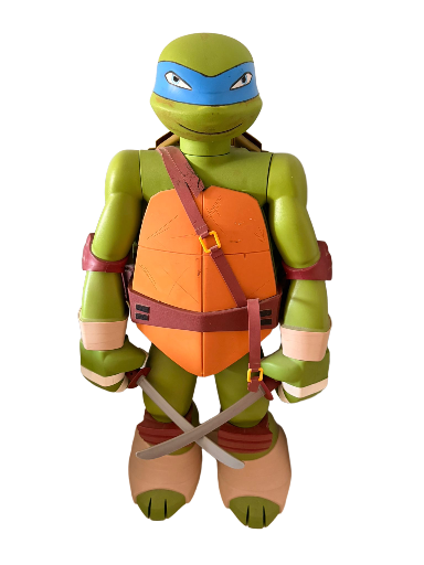 Figura Gigante Leonardo TMNT 120 cm Expositor Decorativo