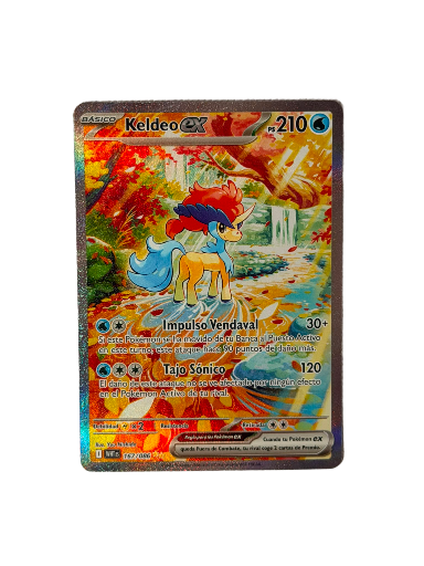 Keldeo ex 167 - Llama Blanca