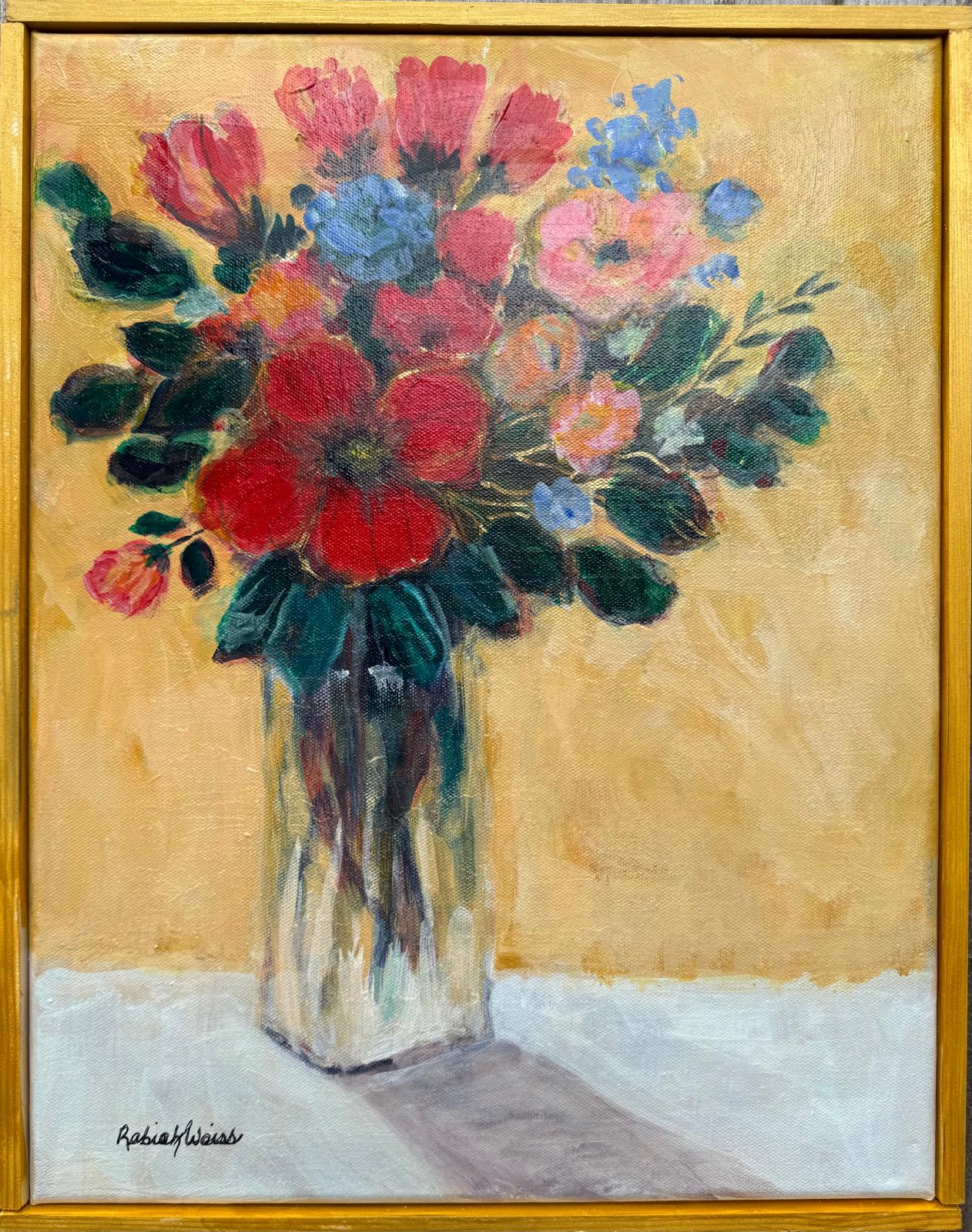 Le bouquet de roses jaunes | ORIGINAL PAINTING