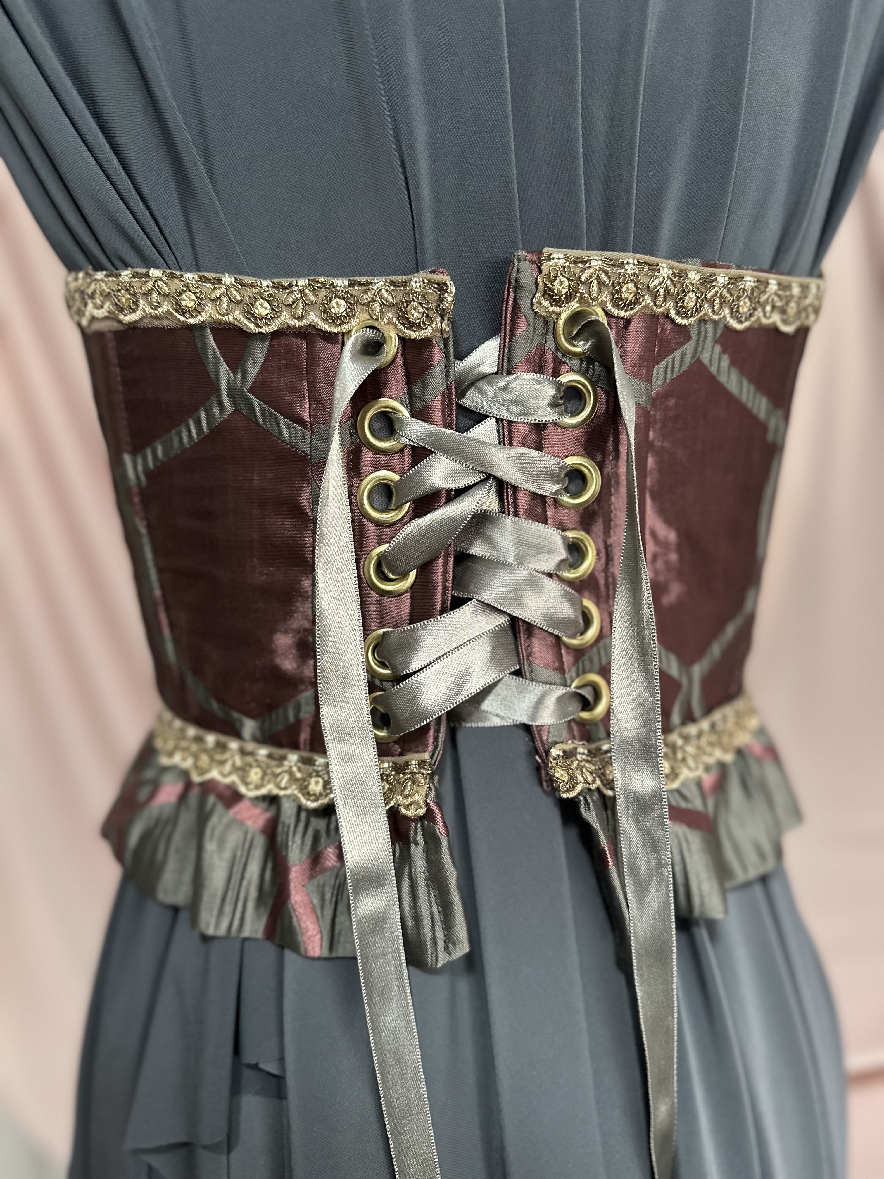 Laurentina: Brocade Corset Top