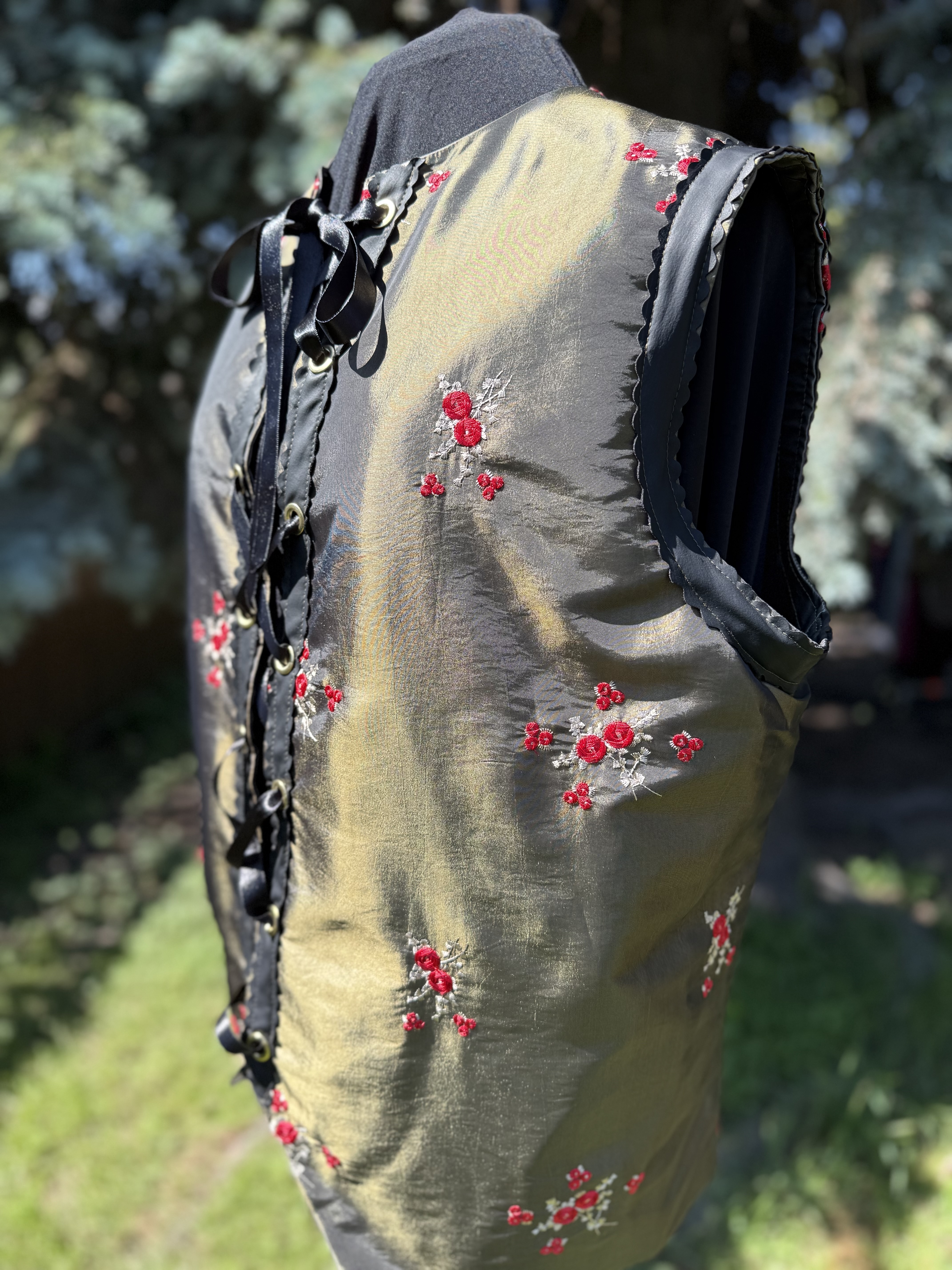 Anton: Renaissance Lace-Up Vest