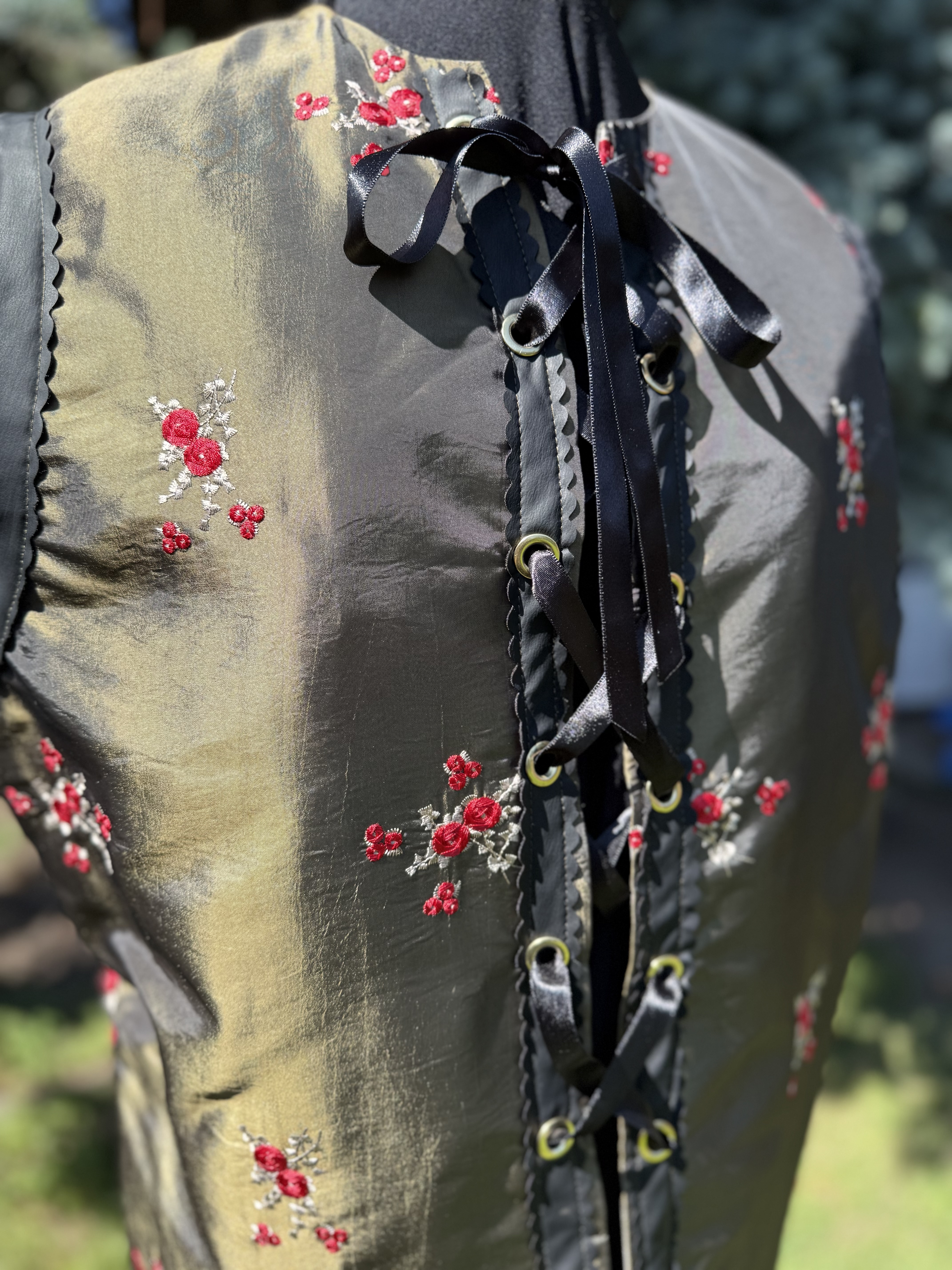 Anton: Renaissance Lace-Up Vest