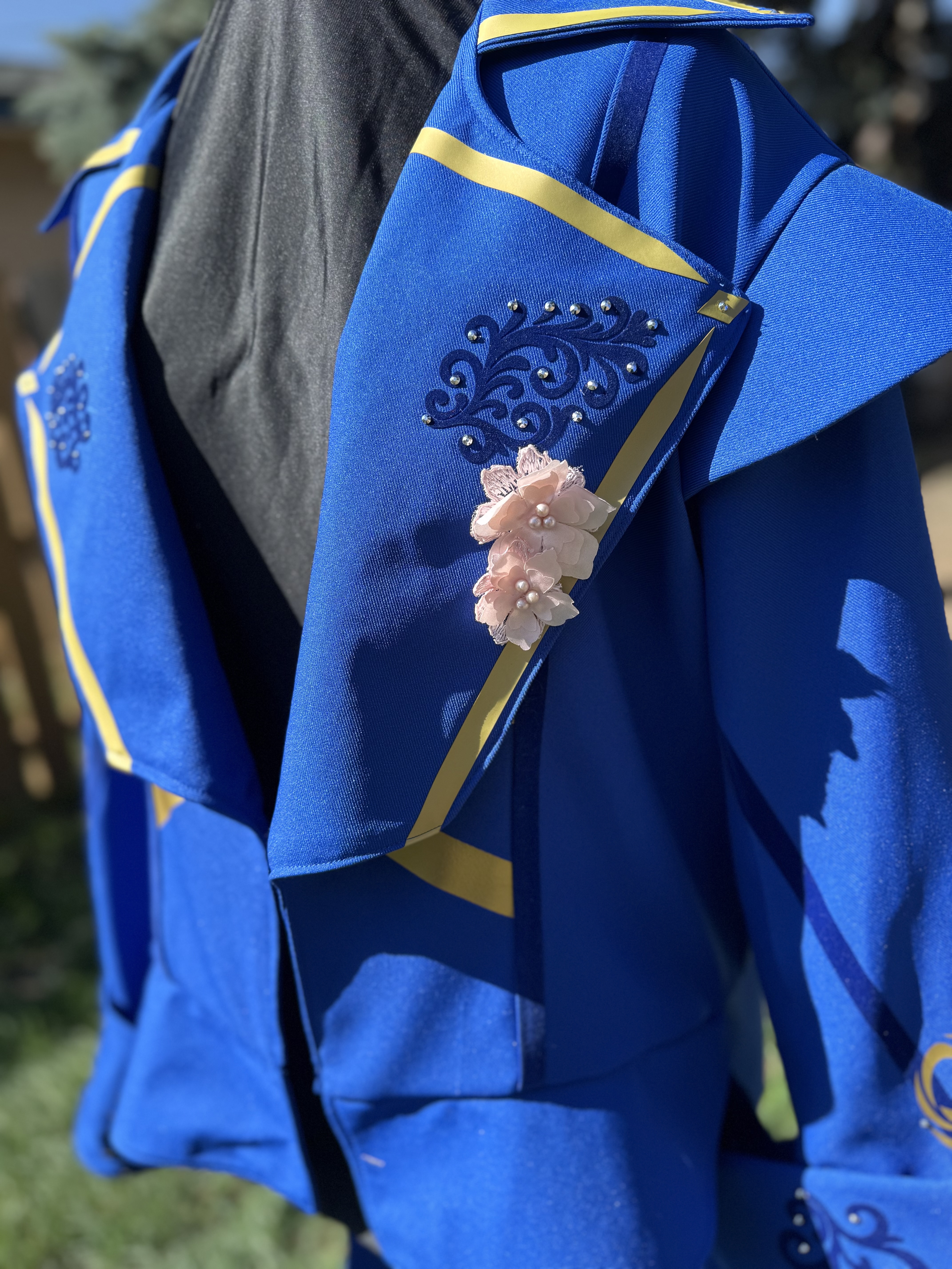 Royal Blue Fantasy Swallowtail Coat