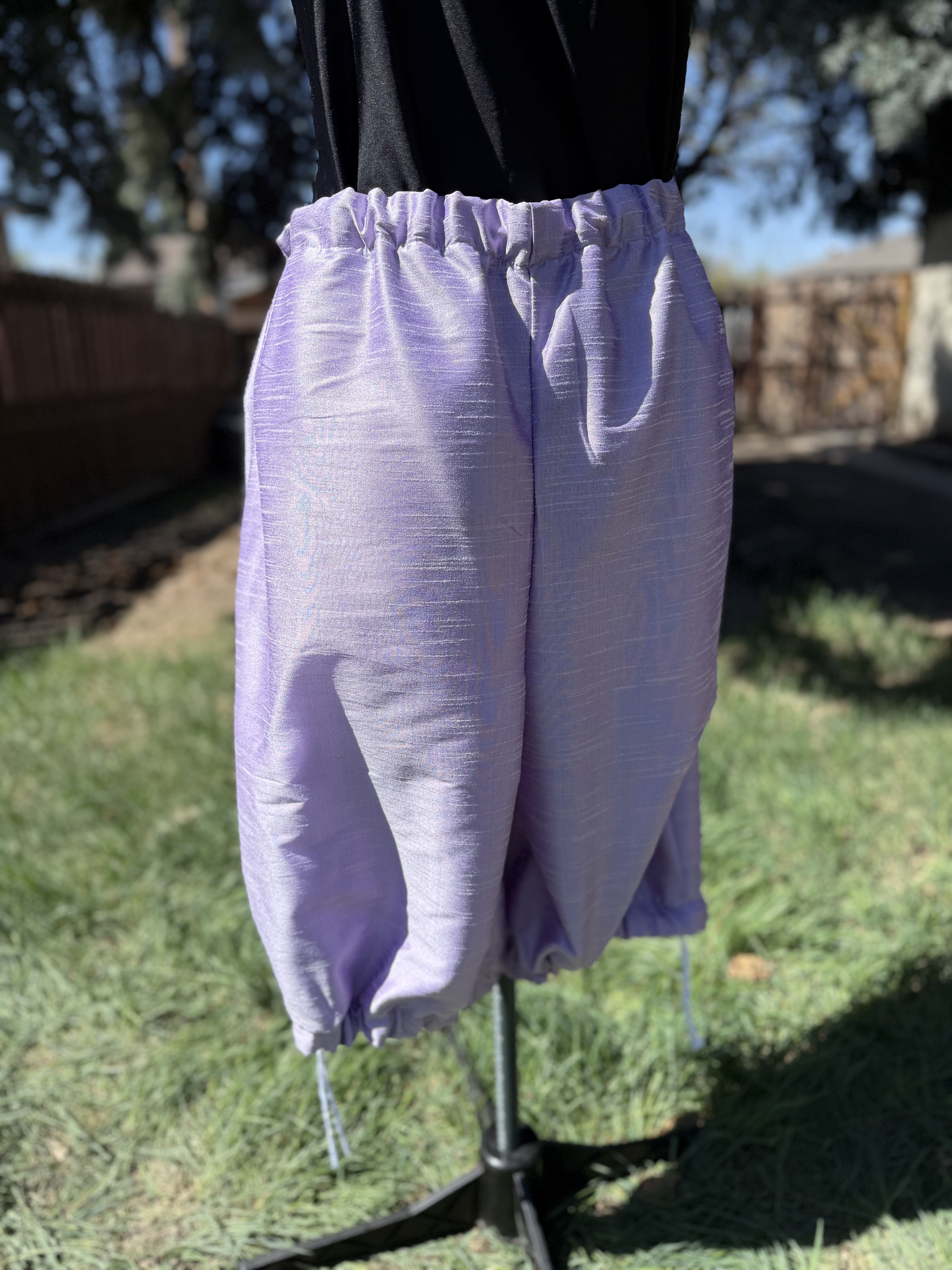 Lavender Drawstring Bloomers