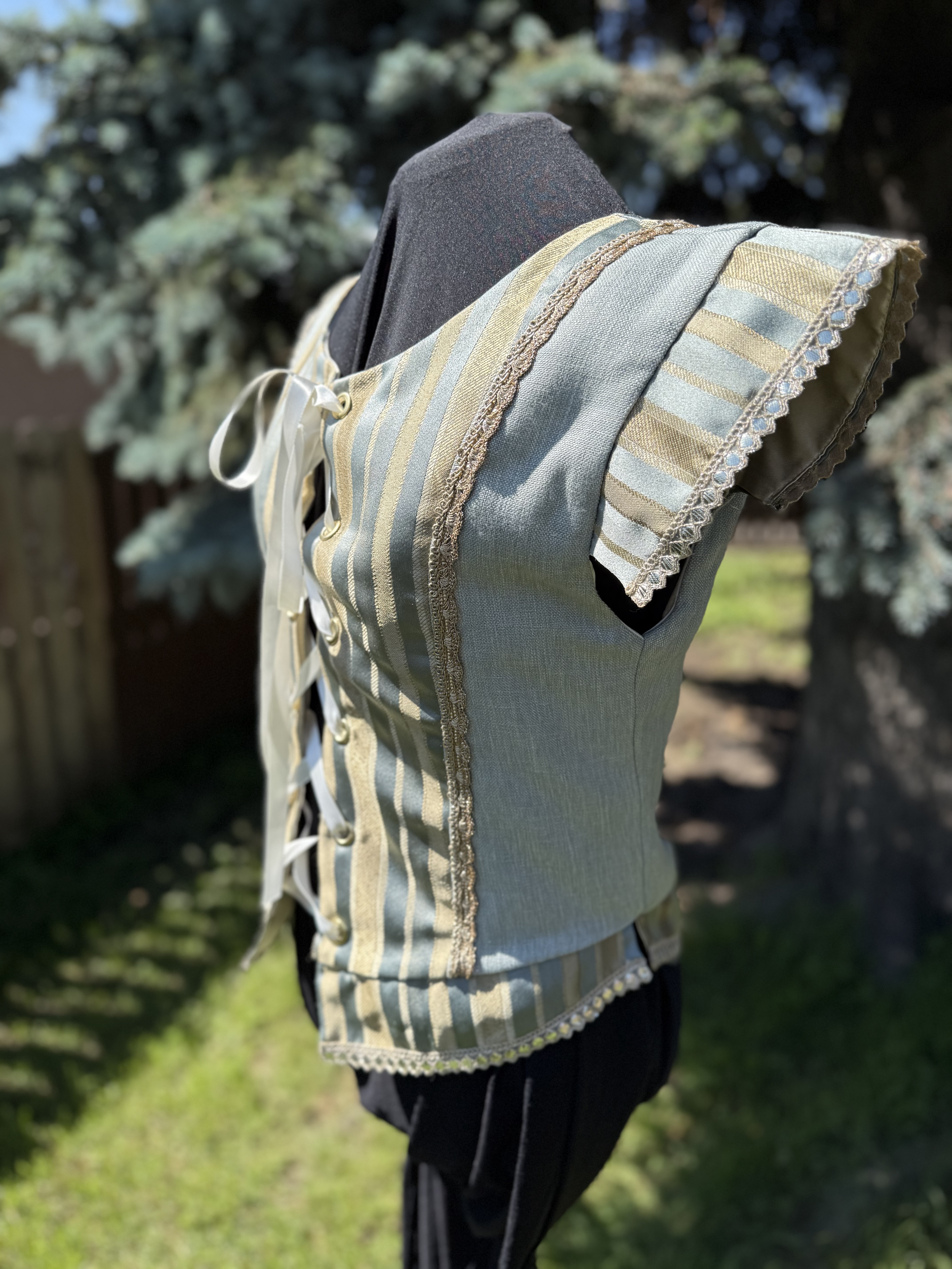 Ancano: Renaissance Lace-Up Vest